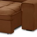 Ver mais imagens de Sofá Retrátil Reclinável para Sala 3 Lugares 250cm Asaph F04 Veludo Terracota - Lyam Decor