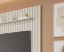 Ver imagem 5 de Painel Ripado para TV até 70 Polegadas 100% MDF 185x220cm Maragogi
