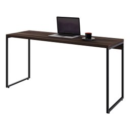 Escrivaninha Mesa Escritório Home Office 1,50x0,50 Dynamica Nogal - 2