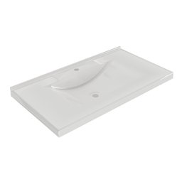 Lavatório Patinada de Mármore Sintético 62cm - 2