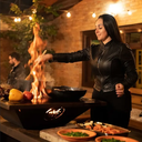 Ver mais imagens de Churrasqueira Gourmet Estação Ran Aço Corten Martin Fierro