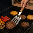 Ver imagem 5 de Kit Churrasco 4 Peças Inox com Cabo de Madeira e Estojo