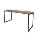 Ver imagem 4 de Mesa para Escritório Star 150cm Industrial Espresso Móveis Castanho E Preto