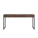 Ver imagem 7 de Mesa para Escritório Star 150cm Industrial Espresso Móveis Castanho E Preto