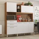 Ver imagem 1 de Kit Cozinha Martina 6 Portas 2 Gavetas Amendola Branco