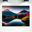 Ver imagem 1 de Quadro Decorativo Tela Canvas Paisagens Ref:qbpa33 Lojall 120 X 80 Cm Borda Infinita