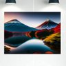Quadro Decorativo Tela Canvas Paisagens Ref:qbpa33 Lojall 120 X 80 Cm Borda Infinita - 1