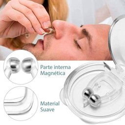 Clip Nasal Anti Ronco Imã Com Case 1 Unidade U UNICA UNICA - 5
