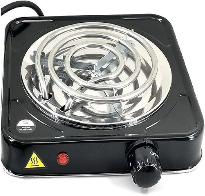 Super Fogão Cooktop Elétrica Fix Fxf0601 Preto 110v Portátil - 2