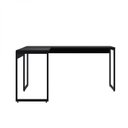Ver mais imagens de Mesa para Escritório em L Star 150cm Industrial Espresso Móveis Preto E Preto