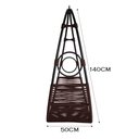 Ver imagem 3 de Cadeira Balanço Suspenso Lua em Corda Náutica