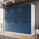 Ver imagem 1 de Guarda Roupa Casal 242,1cm com 6 Portas e 4 Gavetas 240843 Lisboa Politorno Móveis