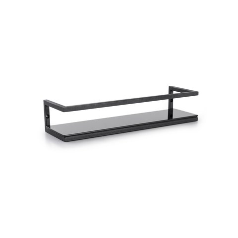 Rack de Parede Preto - Linha Frame