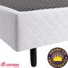 Base Box para Colchão Casal Branco 138x188x34cm Bf Colchões - 3