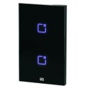 Ver imagem 3 de Interruptor Touch Inteligente 2 Botoes Wi-fi 10a + Rf com Placa 4x2 Weg Home Pret.