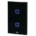 Ver imagem 3 de Interruptor Touch Inteligente 2 Botoes Wi-fi 10a + Rf com Placa 4x2 Weg Home Pret.