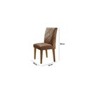 Ver imagem 4 de Conjunto Sala de Jantar Mesa com 4 Cadeiras Cayman Yescasa