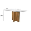 Ver imagem 3 de Conjunto Sala de Jantar Mesa com 4 Cadeiras Cayman Yescasa