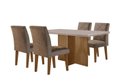 Ver imagem 2 de Conjunto Sala de Jantar Mesa com 4 Cadeiras Cayman Yescasa
