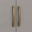 Ver imagem 4 de Guarda Roupa Casal Capelinha com Espelho 163 Cm B24 Nature Cinza Briz