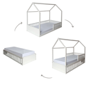 Ver imagem 5 de Cama Montessoriana 3EM1 Casinha Infantil Madeira e MDF