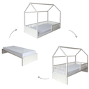 Ver imagem 4 de Cama Montessoriana 3EM1 Casinha Infantil Madeira e MDF