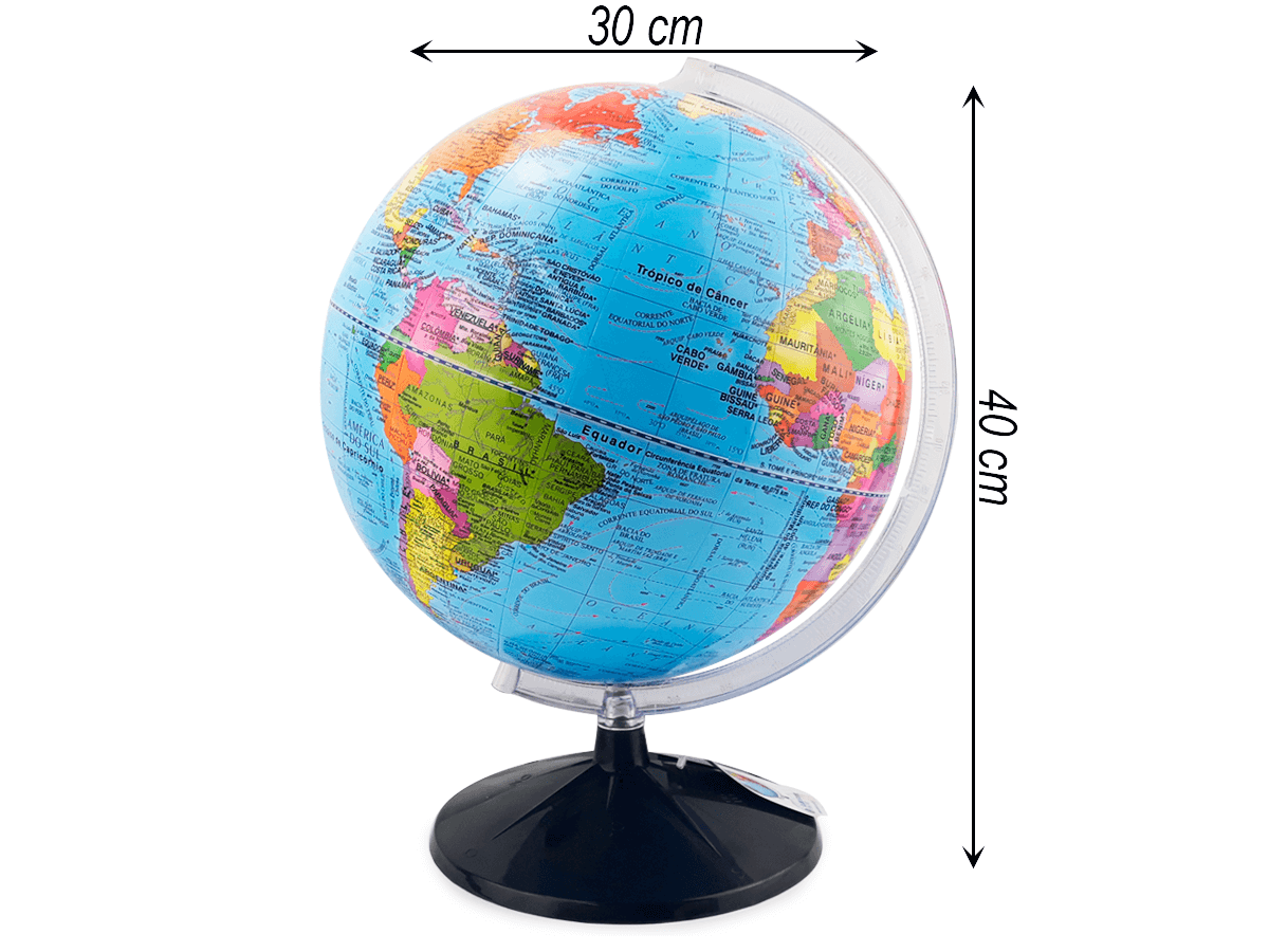 Kit Globo Terrestre Profissional Studio Cm Mapa Do Brasil Mapa De S O Paulo Edi O