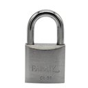 Ver imagem 1 de Cadeado com Chave 35mm Latão Maciço Cromado Acetinado Papaiz