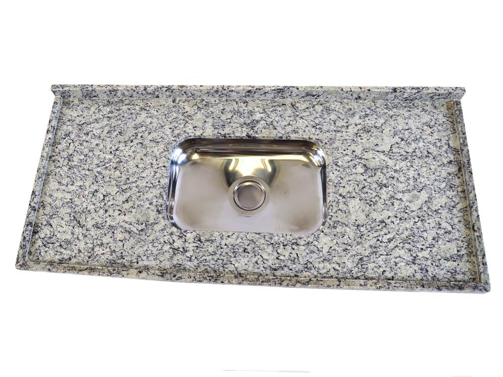 Pia de Granito para Cozinha Levorato Arabesco – 200x55cm – Granito Cinza Arabesco - 3