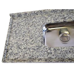 Pia de Granito para Cozinha Levorato Arabesco – 200x55cm – Granito Cinza Arabesco - 4