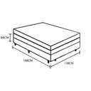 Ver imagem 3 de Cama Box Com Baú Casal + Colchão De Molas - Anjos - Classic Superlastic 138cm Branco