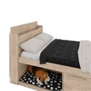 Ver imagem 6 de Cama de Casal Modelo Puppy Espaço P/ Pet Pintura Texturizada:amarula