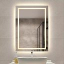 Ver imagem 5 de Espelho jateado iluminado com led quente 80x100cm Woodglass 80x100 jato quente