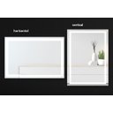 Ver imagem 4 de Espelho jateado iluminado com led quente 80x100cm Woodglass 80x100 jato quente