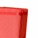 Ver imagem 3 de Kit 12 Toalhas Lavabo Belíssima Bordar Ponto Cruz Perfeito Estilo Lavabo Belissima Vermelho