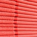 Ver imagem 2 de Kit 12 Toalhas Lavabo Belíssima Bordar Ponto Cruz Perfeito Estilo Lavabo Belissima Vermelho