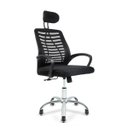 Ver imagem 2 de Cadeira Escritório Mesh Ergonômica Heads Top Bestchair Preta