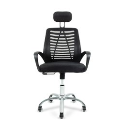 Cadeira Escritório Mesh Ergonômica Heads Top Bestchair Preta - 1