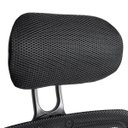 Ver imagem 6 de Cadeira Escritório Mesh Ergonômica Heads Top Bestchair Preta
