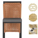 Ver imagem 3 de Mesa Bistro e 2 Banquetas Roma Preta Corda Náutica 11 Trama Original