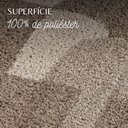 Ver imagem 3 de Tapete Sala Paris Trigo Art 612 Antiderrapante:1,00X1,50