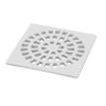 Grelha Plastica Quadrada 15cm Branca Krona Pct 0938 - 1
