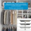 Ver imagem 7 de Guarda-Roupa Casal 267cm 6 Portas com Pés 100% MDF Linhares Espresso Móveis