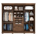 Ver imagem 2 de Guarda Roupa Casal em MDF 6 Portas com Pés Guarapari Panan Móveis