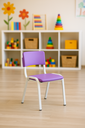 Ver imagem 1 de Cadeira Iso Infantil Violeta Brinquedoteca Escola Creche