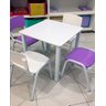 Cadeira Iso Infantil Violeta Brinquedoteca Escola Creche - 6