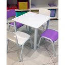 Ver imagem 6 de Cadeira Iso Infantil Violeta Brinquedoteca Escola Creche