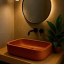 Ver imagem 4 de Cuba de Apoio Sobrepor para Banheiro Lavabo