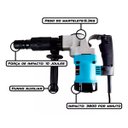 Ver imagem 5 de Martelete Perfurador 10kg 220v 1400w Vario-lock 12 Posições