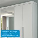 Ver imagem 7 de Guarda-Roupa Casal 267cm 6 Portas com Espelho 100% MDF Linhares Espresso Móveis